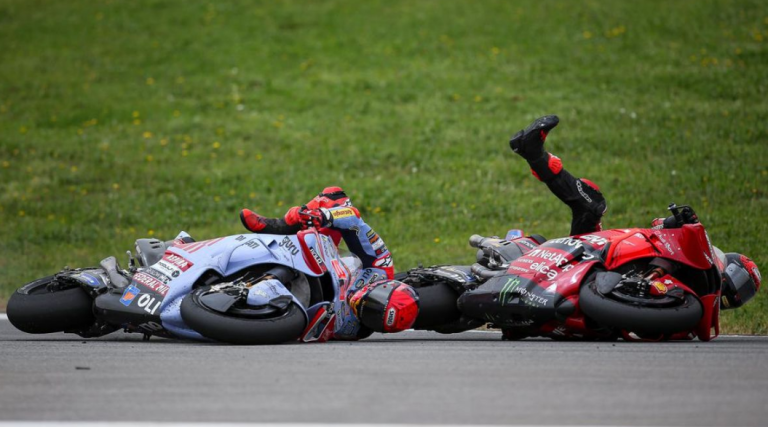 Ducati Tidak Senang Dengan Insiden Antara Bagnaia dan Márquez